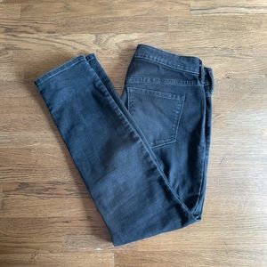 Old Navy black pop icon skinny jeans size 10p